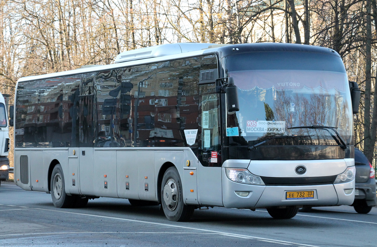 Владимирская область, Yutong ZK6121HQ № ЕЕ 732 33 — Фото — Автобусный  транспорт