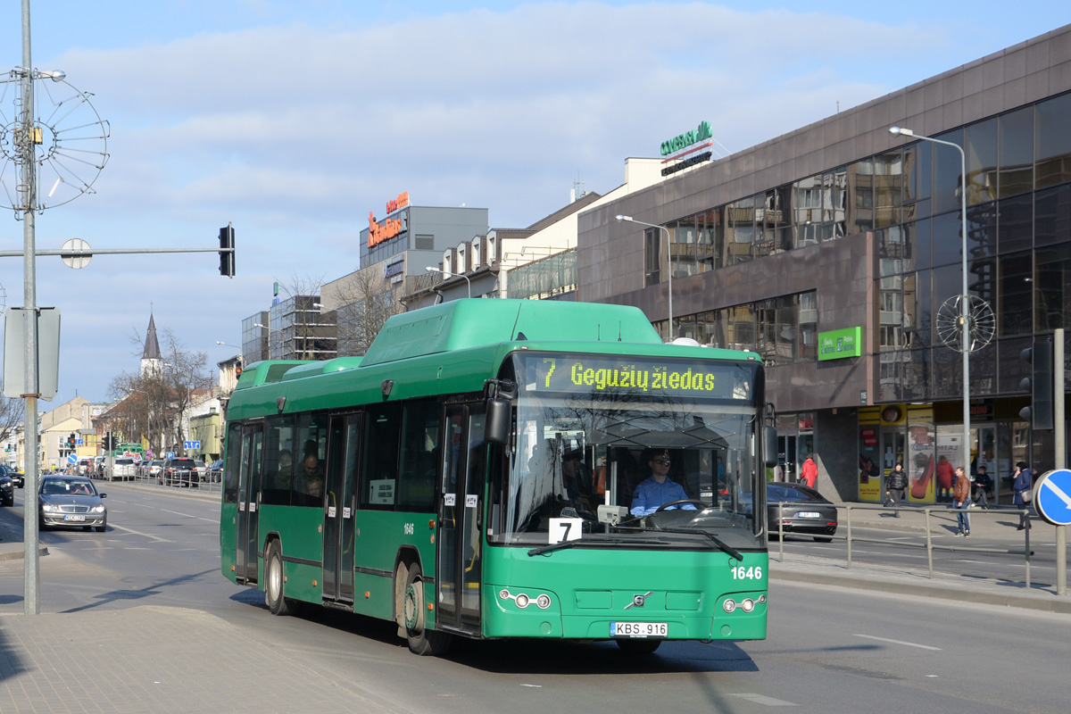 Литва, Volvo 7700 CNG № 1646