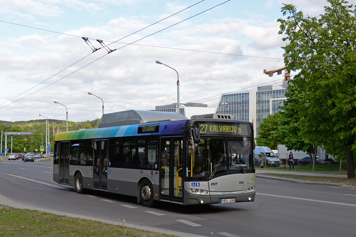 Литва, Solaris Urbino III 12 CNG № 956