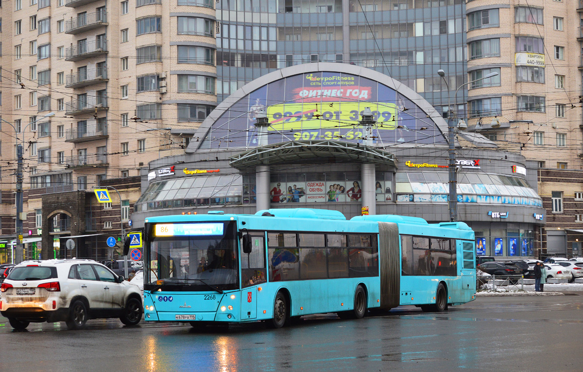 Санкт-Петербург, МАЗ-216.066 № 2268