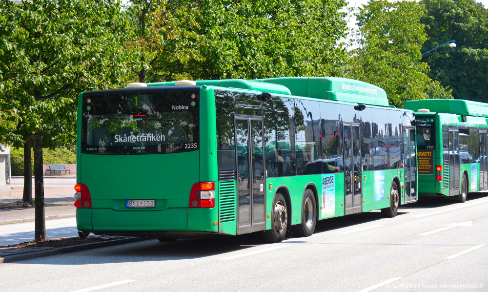 Szwecja, MAN A26 Lion's City LL NL313-15 CNG Nr 2235