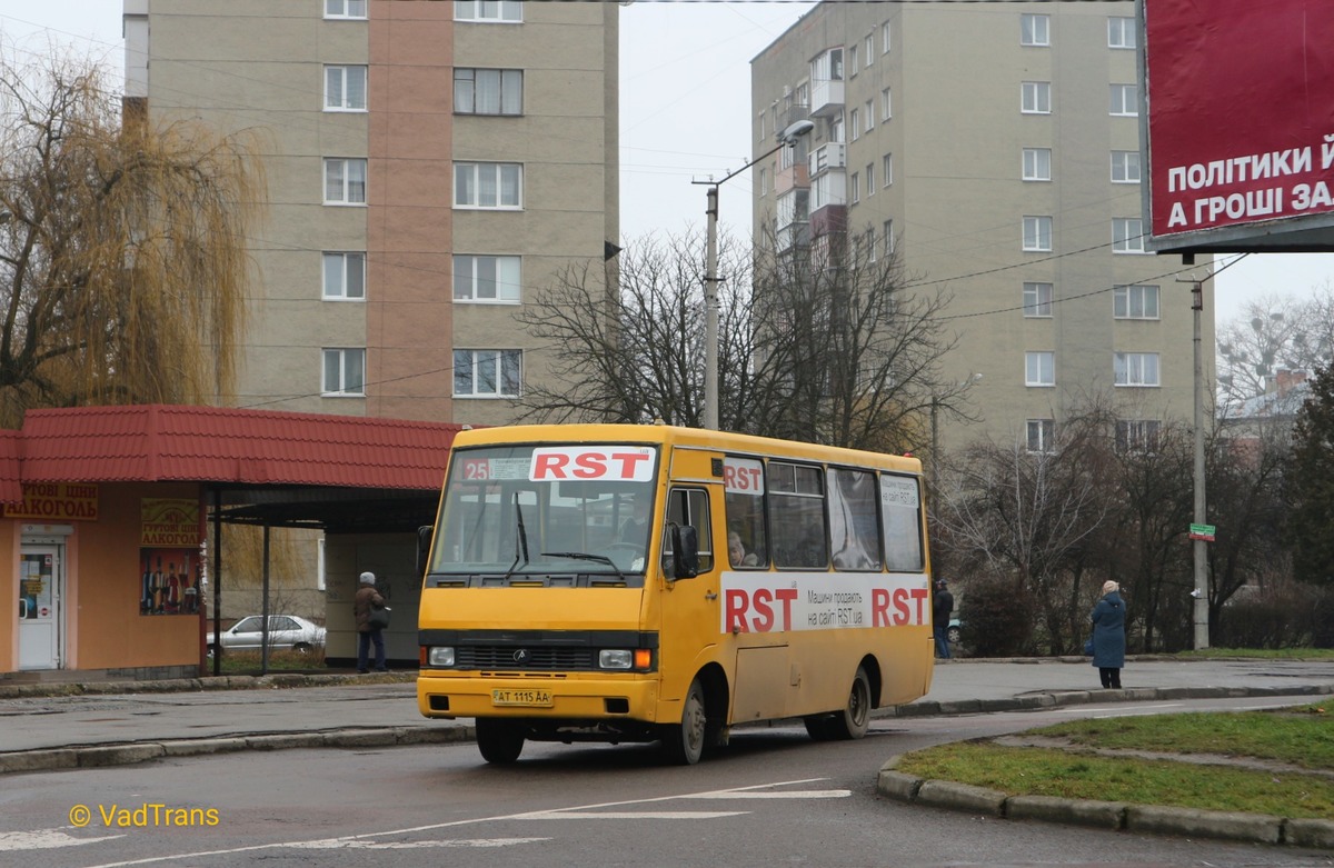 Ивано-Франковская область, БАЗ-А079.14 "Подснежник" № AT 1115 AA