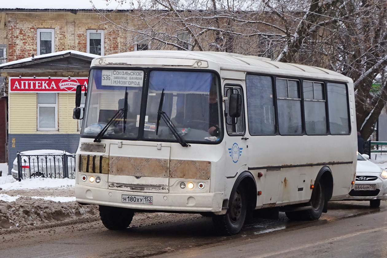 Нижегородская область, ПАЗ-32053 № Н 180 ХУ 152