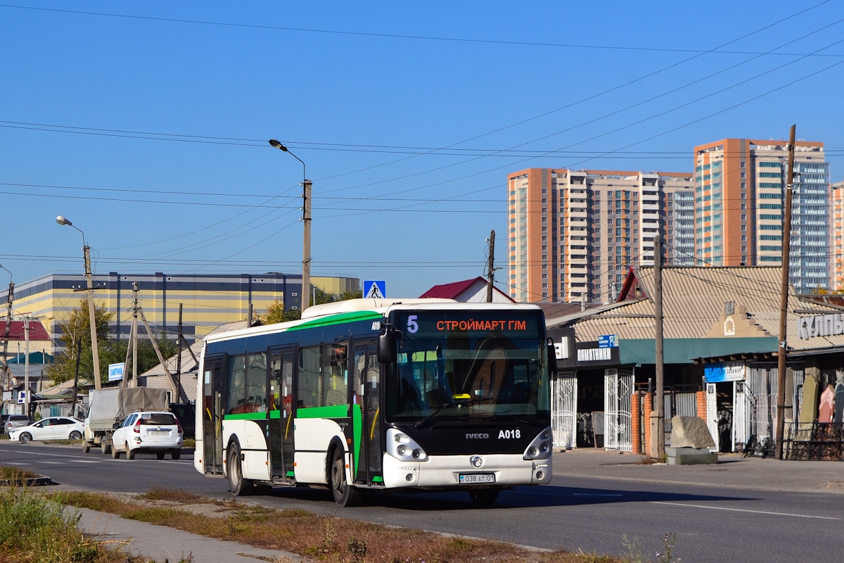 Астана, Irisbus Citelis 12M № A018