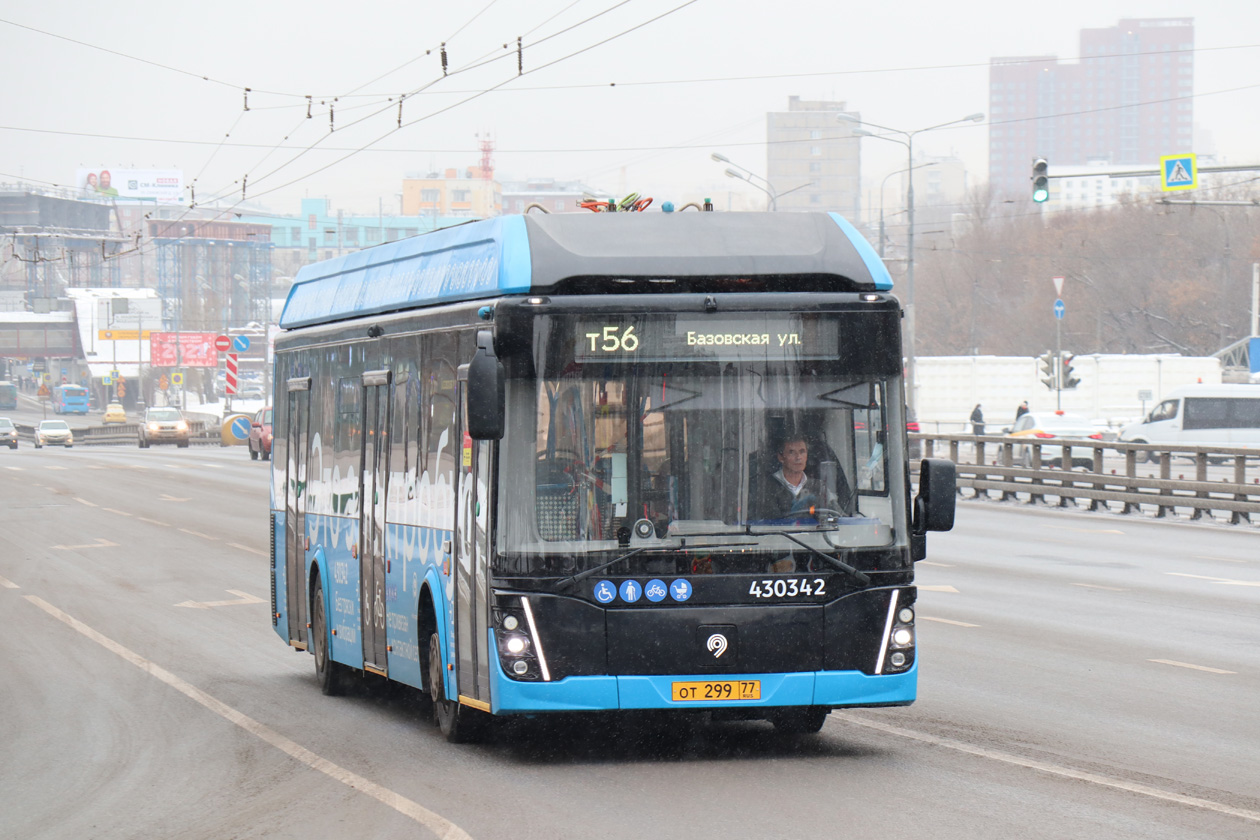 Moscow, LiAZ-6274 # 430342