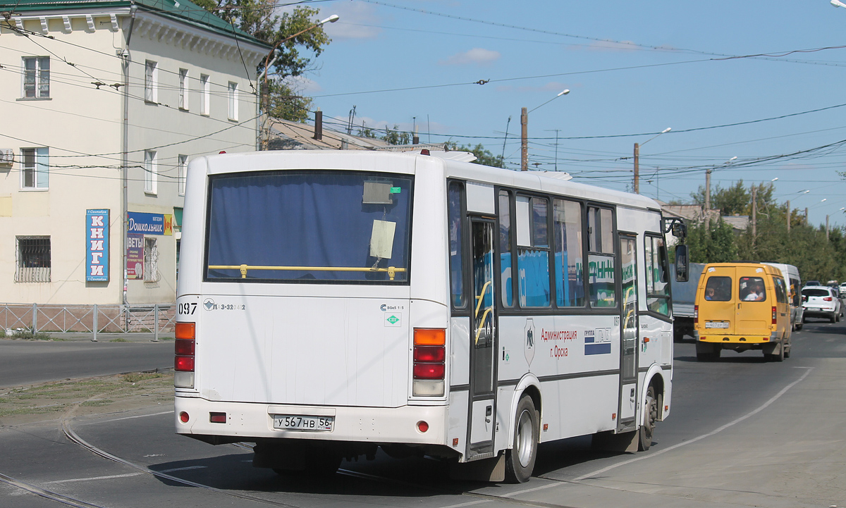 Оренбургская область, ПАЗ-320412-10 № 097