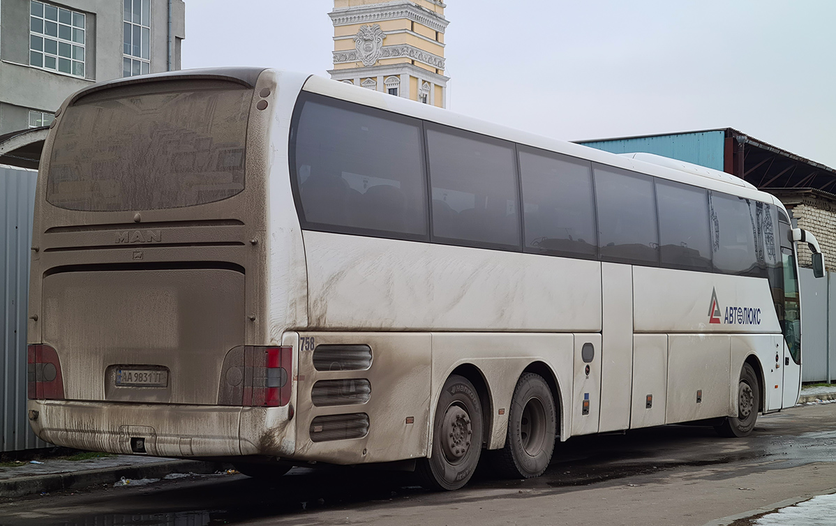 Киев, MAN R08 Lion's Coach L RHC444 L № 758