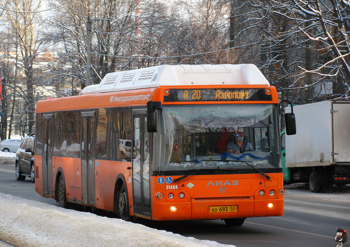 Нижегородская область, ЛиАЗ-5292.67 (CNG) № 21484