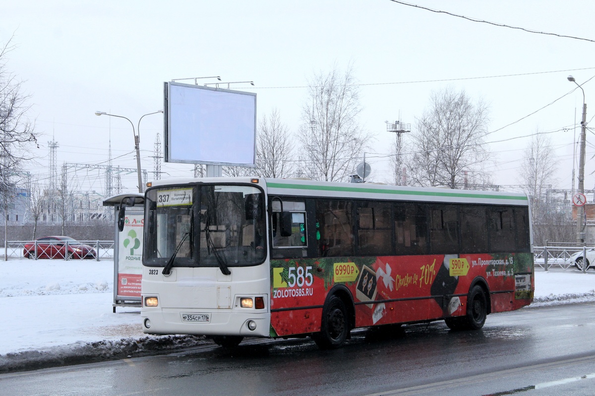 Санкт-Петербург, ЛиАЗ-5293.60 № 3823