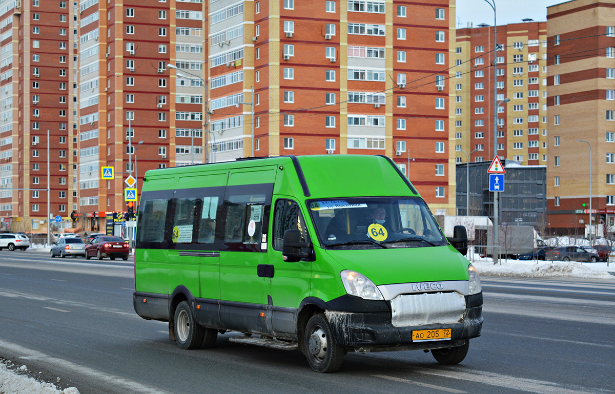 Tumen region, Nizhegorodets-2227UT (IVECO Daily) # АО 205 72