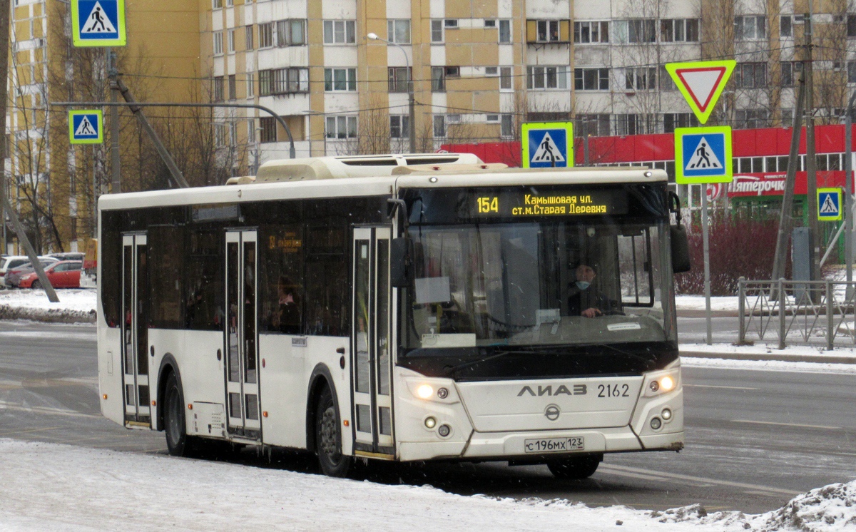 Санкт-Петербург, ЛиАЗ-5292.30 № 2162