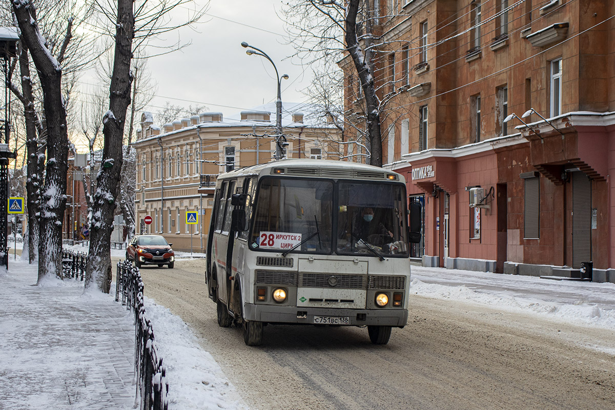 Irkutsk region, PAZ-32054 № С 751 ВС 138