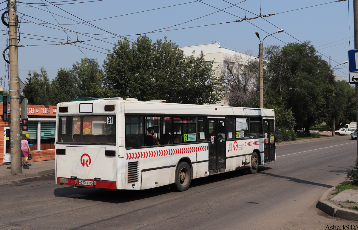 Красноярский край, Mercedes-Benz O405N № У 072 ЕВ 124