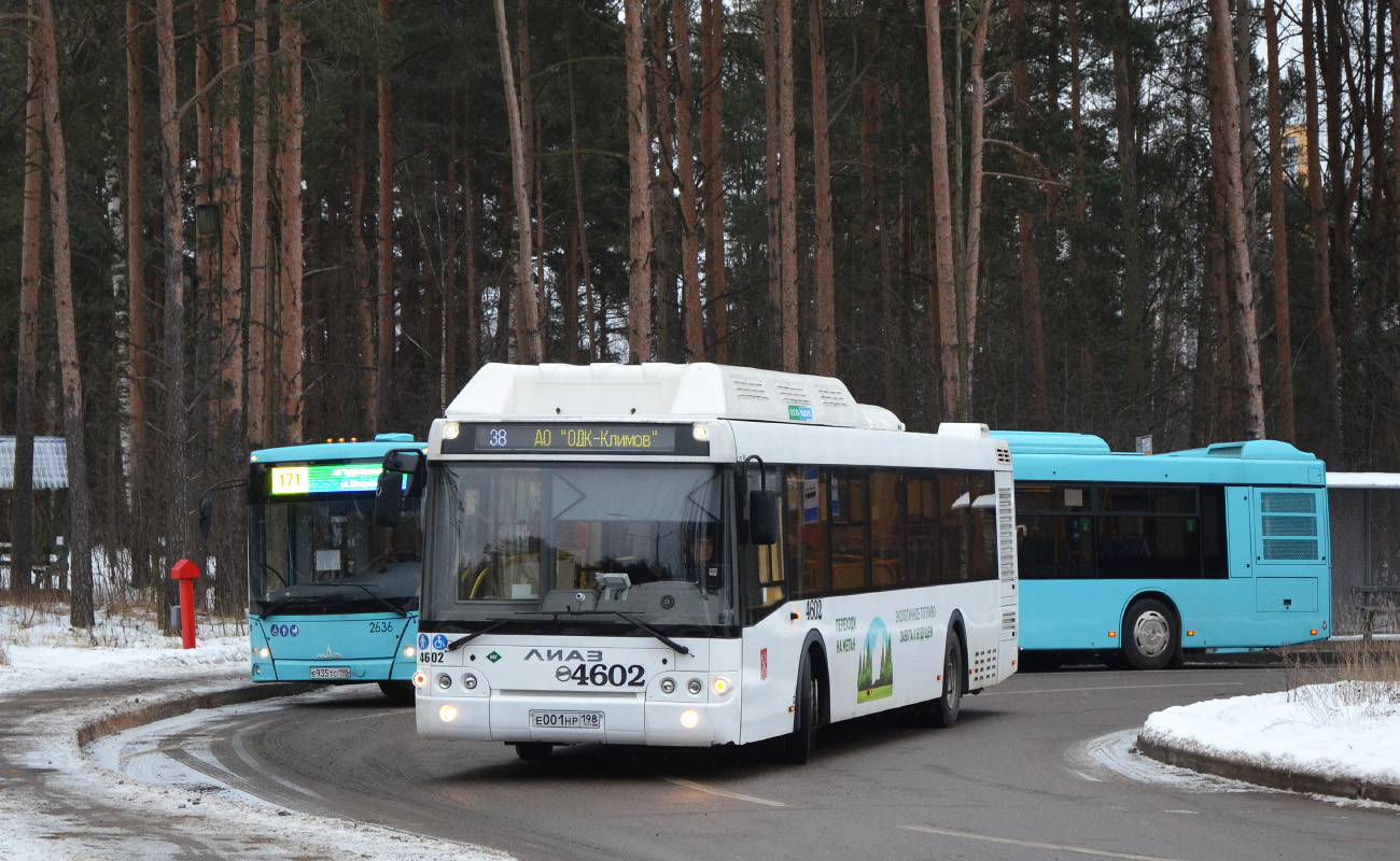 Sankt Petersburg, LiAZ-5292.67 (CNG) Nr 4602