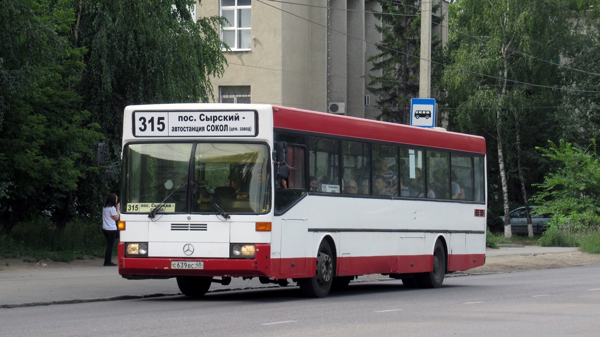 Lipetsk region, Mercedes-Benz O405 Nr. С 639 ВС 48