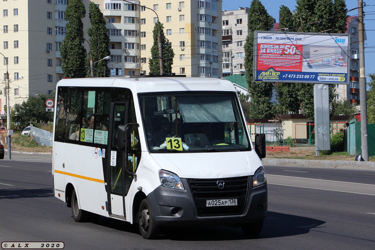 Воронежская область, ГАЗ-A64R42 Next № А 025 АР 136