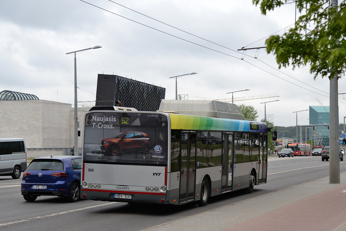 Литва, Solaris Urbino III 12 CNG № 966