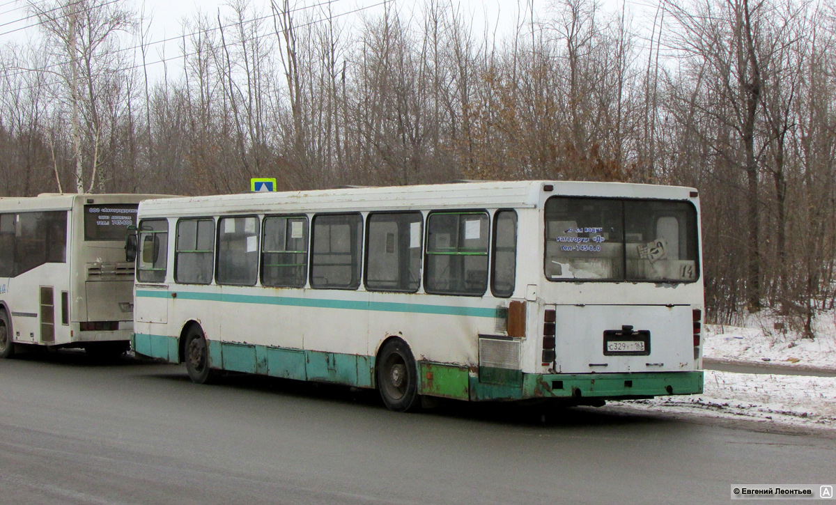 Samara region, LiAZ-5256.25 № С 329 УТ 163