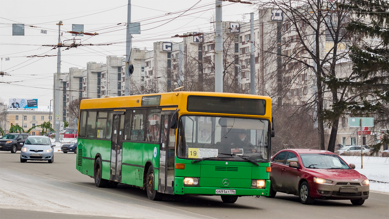 Свердловская область, Mercedes-Benz O405N № О 491 АТ 196