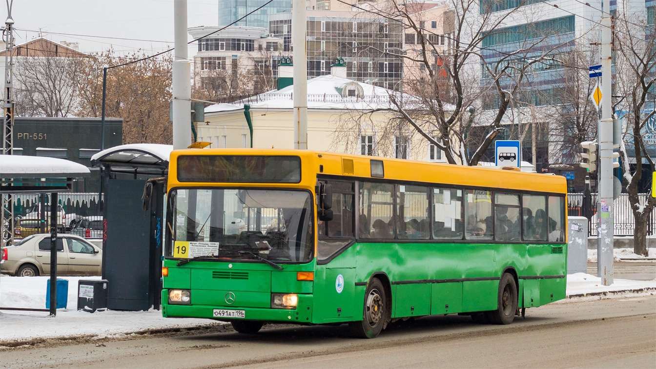 Свердловская область, Mercedes-Benz O405N № О 491 АТ 196