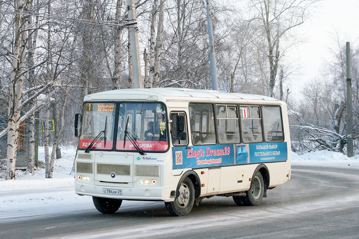 Архангельская область, ПАЗ-320540-22 № О 784 АК 29