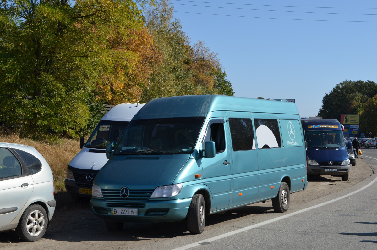 Полтавская область, Mercedes-Benz Sprinter W903 316CDI № BI 2272 BH