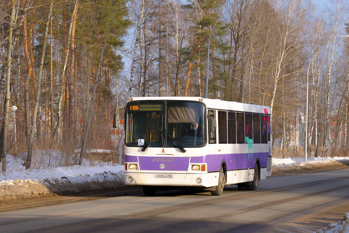 Penza region, LiAZ-5293.60 # 443