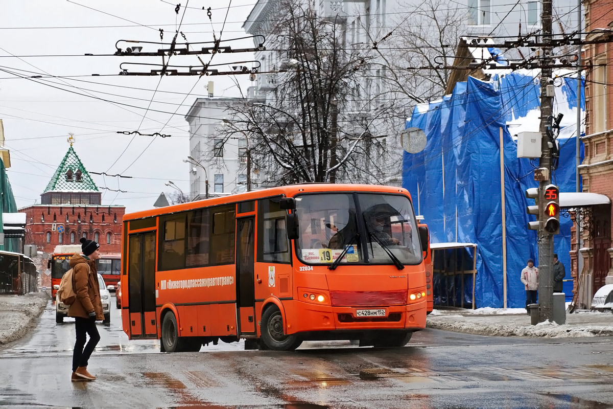 Нижегородская область, ПАЗ-320414-04 "Вектор" № 32034