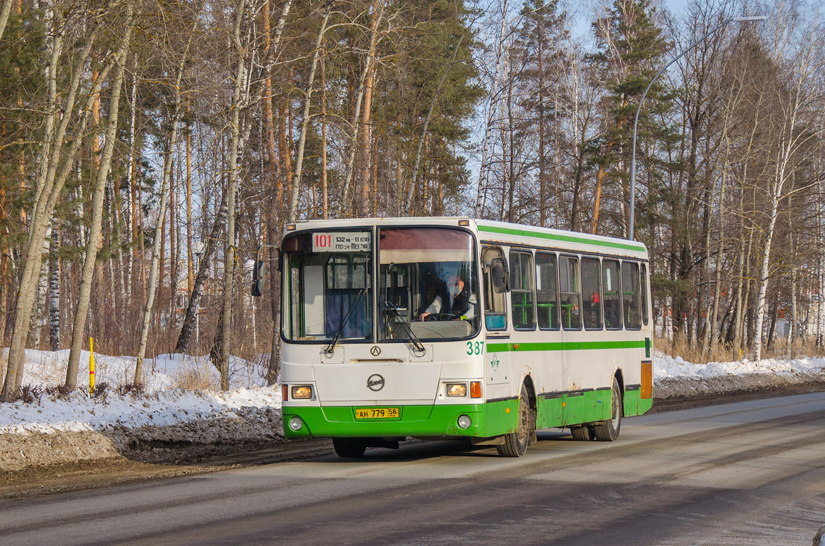 Пензенская область, ЛиАЗ-5256.45 № 387