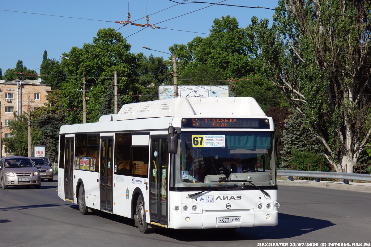 Республика Крым, ЛиАЗ-5292.71 № К 673 КР 82
