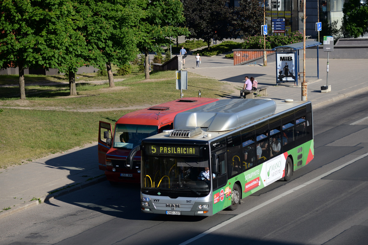 Литва, MAN A21 Lion's City NL273 CNG № 947