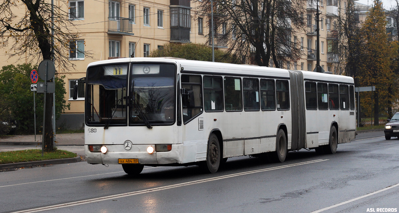 Псковская область, Mercedes-Benz O345G № 680