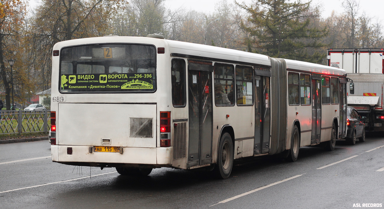 Псковская область, Mercedes-Benz O345G № 689