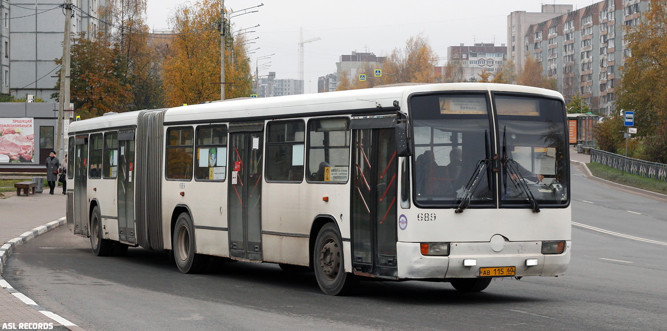 Псковская область, Mercedes-Benz O345G № 689