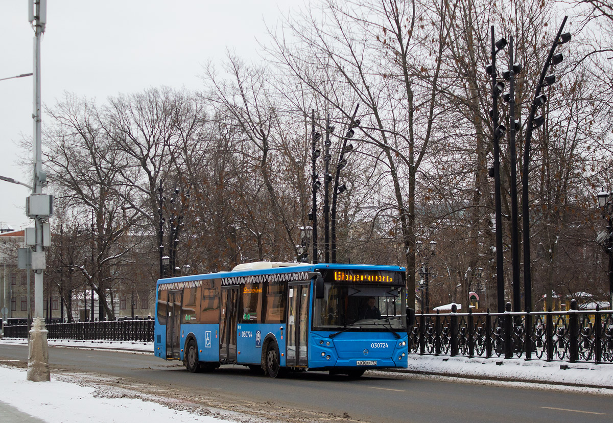 Москва, ЛиАЗ-5292.22 (2-2-2) № 030724