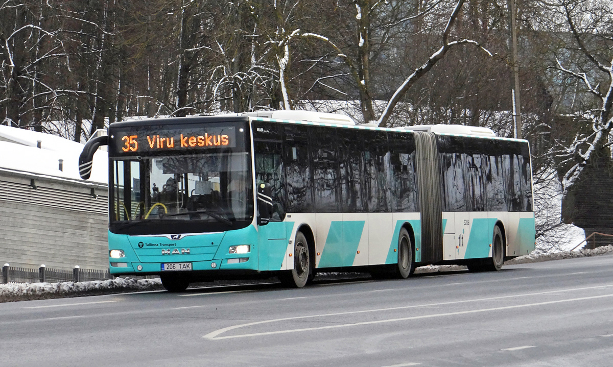 Эстония, MAN A40 Lion's City GL NG323 № 3206