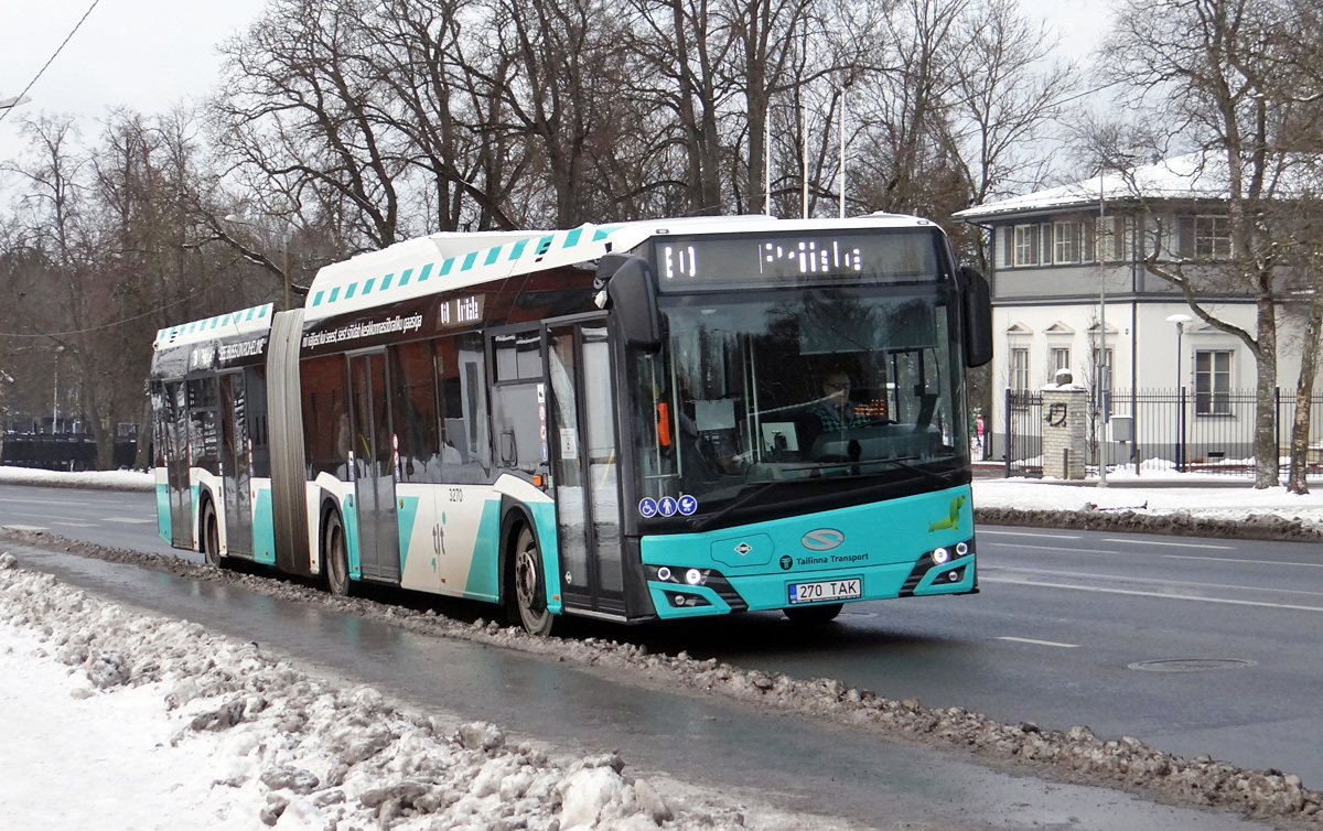 Эстония, Solaris Urbino IV 18 CNG № 3270