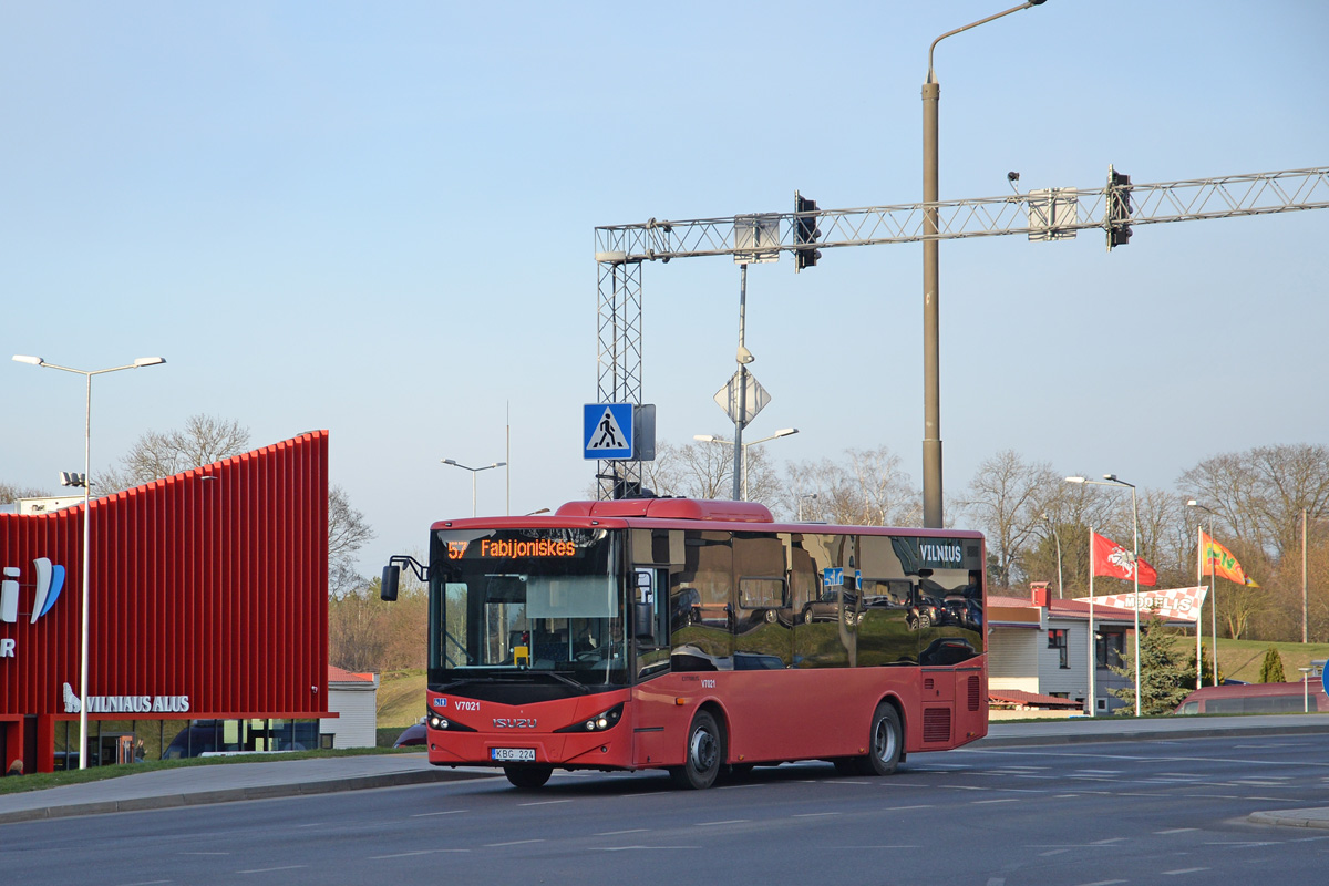 Литва, Anadolu Isuzu Citibus (Yeni) № V7021