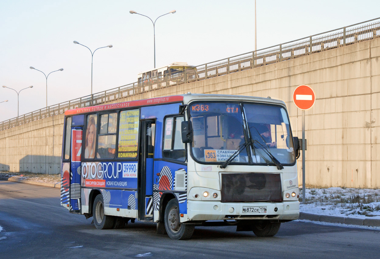 Санкт-Петербург, ПАЗ-320402-05 № В 872 ОХ 178