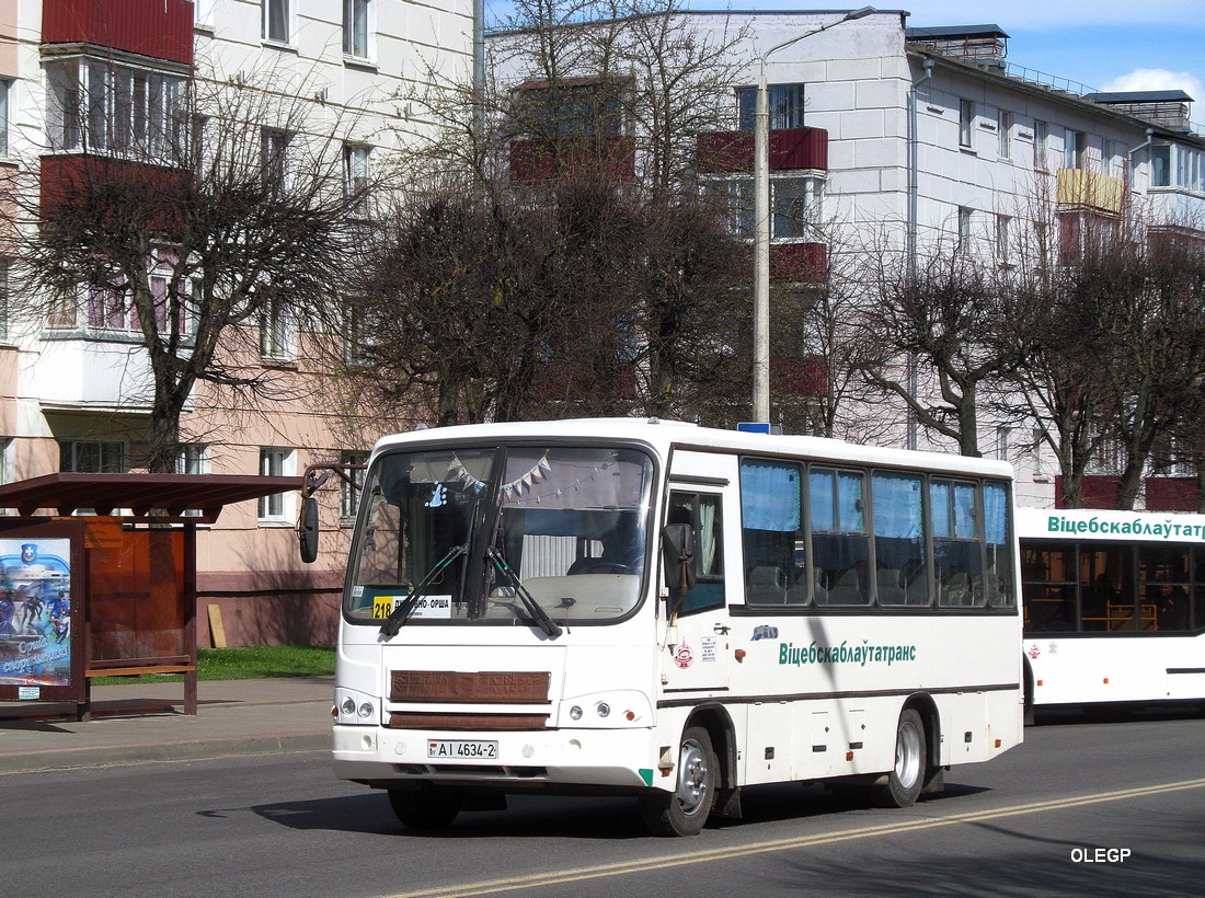Vitebsk region, PAZ-320402-05 # АІ 4634-2