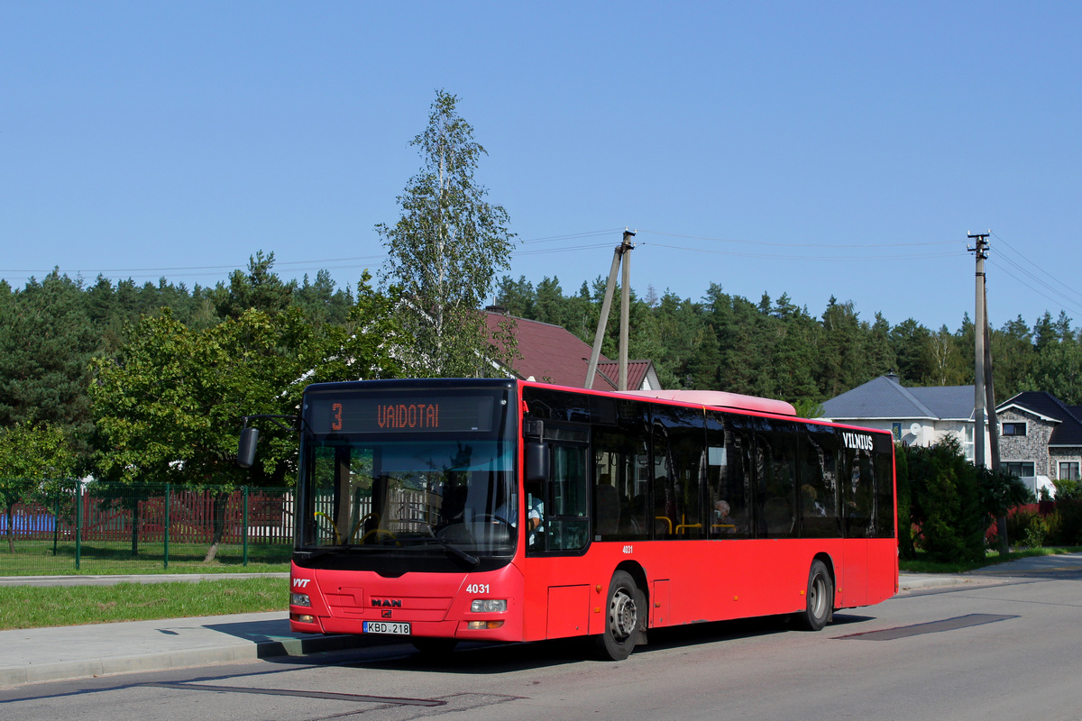 Литва, MAN A21 Lion's City NL273 № 4031