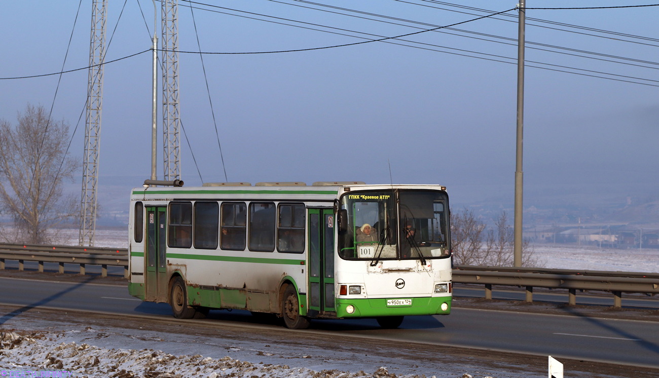 Region Krasnojarsk, LiAZ-5256.45-01 Nr. У 950 ЕХ 124