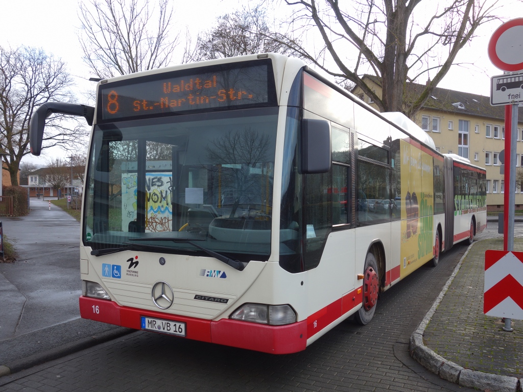 Гессен, Mercedes-Benz O530G Citaro G CNG № 16