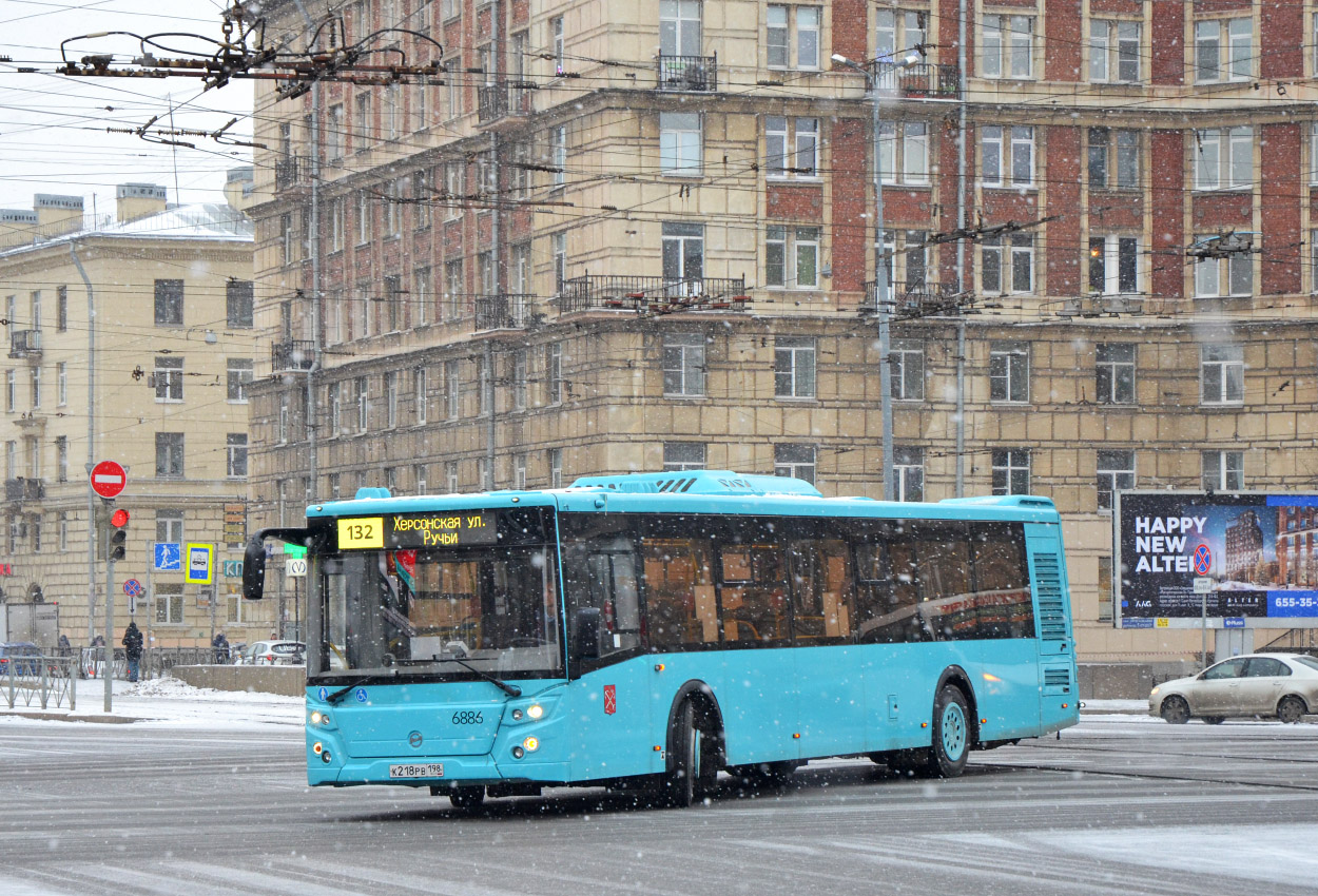 Санкт-Петербург, ЛиАЗ-5292.65 № 6886