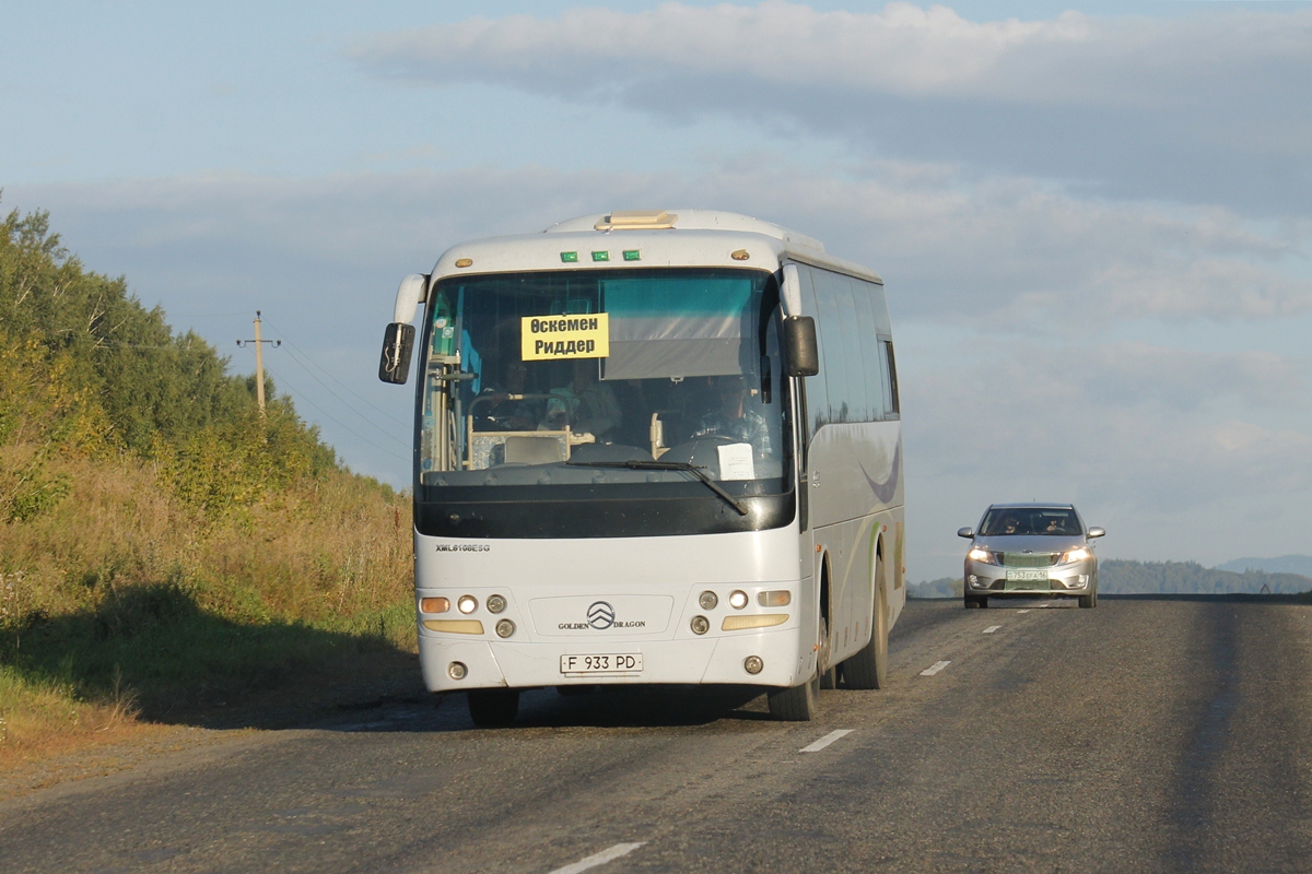 Восточно-Казахстанская область, Golden Dragon XML6108E5G № F 933 PD