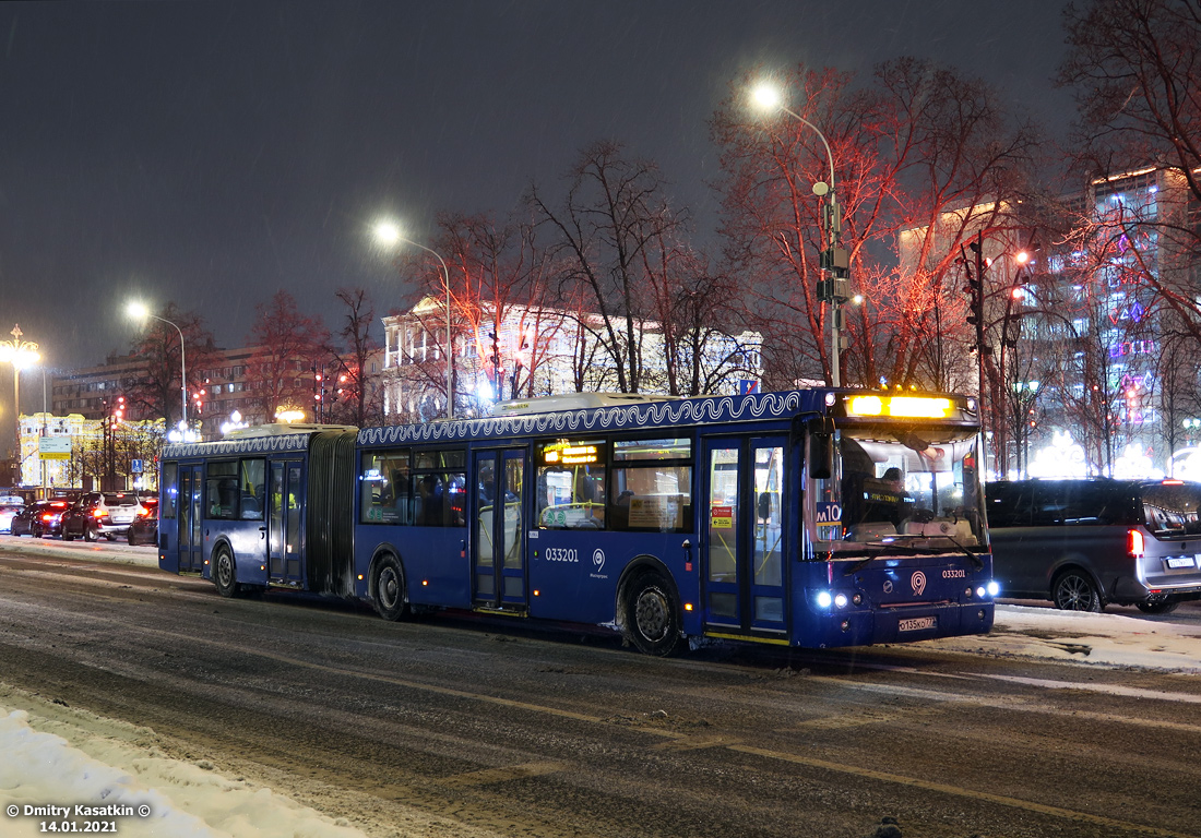 Москва, ЛиАЗ-6213.22 № 033201