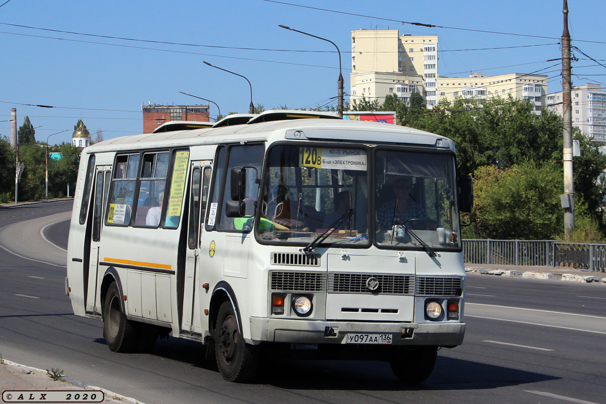 Воронежская область, ПАЗ-4234-05 № У 097 АА 136