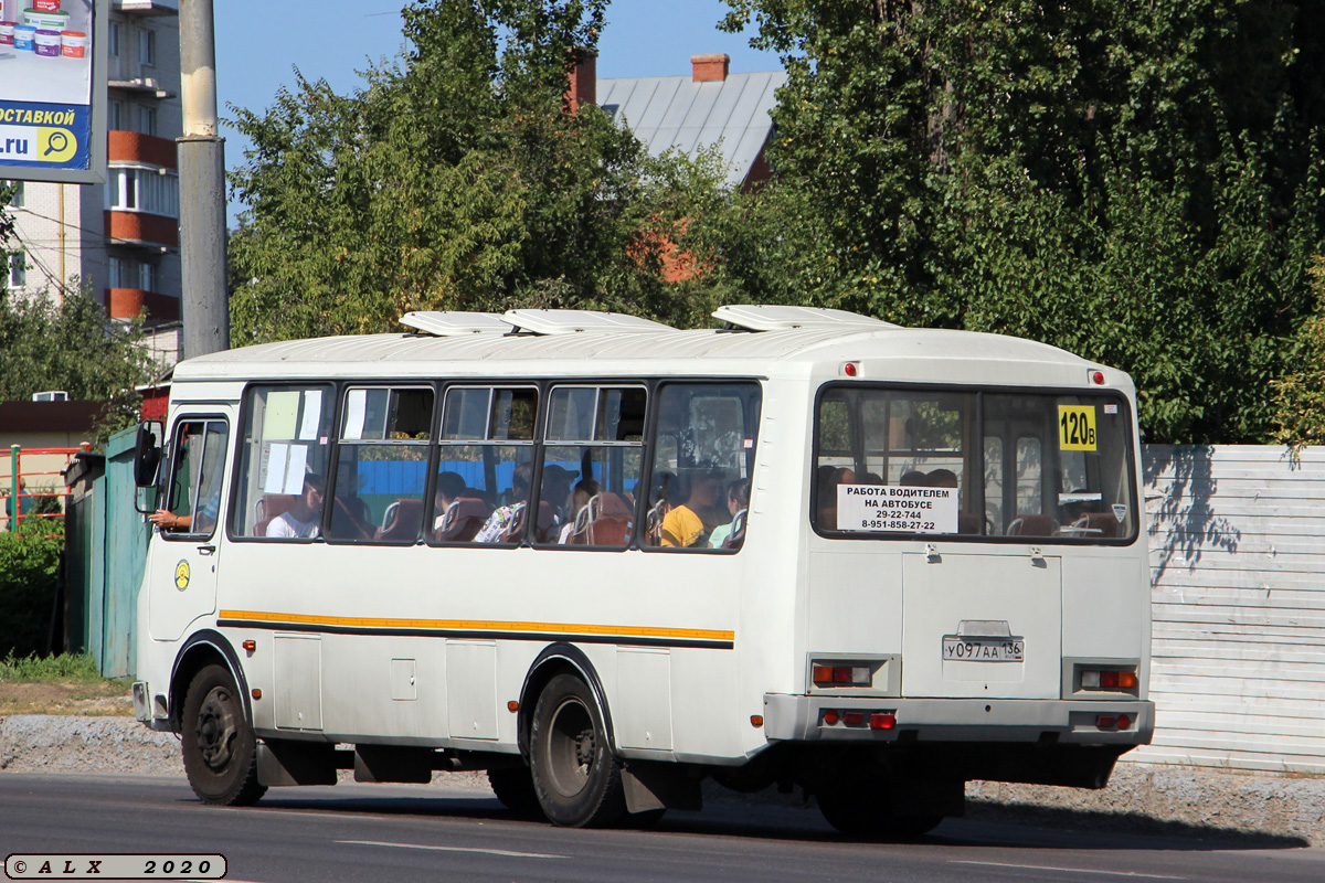 Воронежская область, ПАЗ-4234-05 № У 097 АА 136