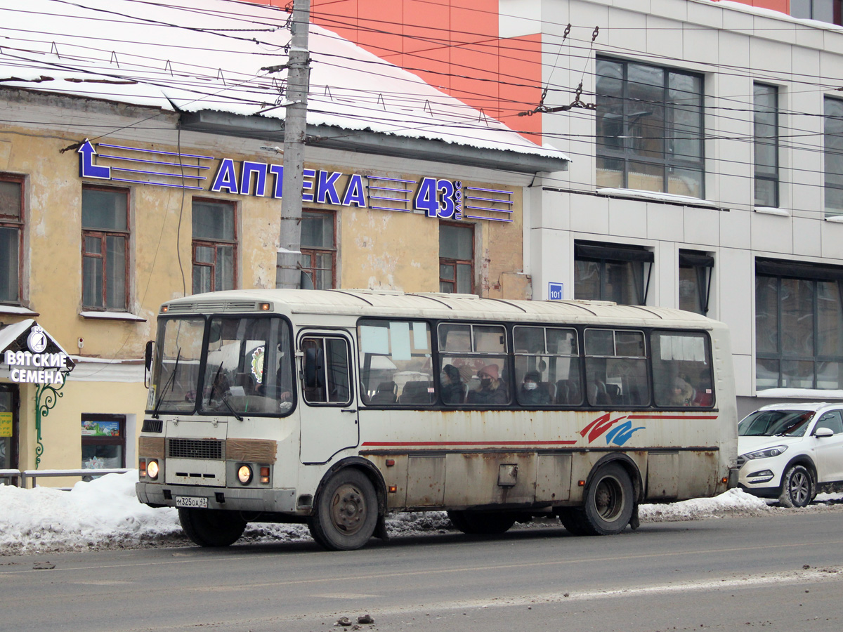 Кировская область, ПАЗ-4234 № М 325 ОА 43