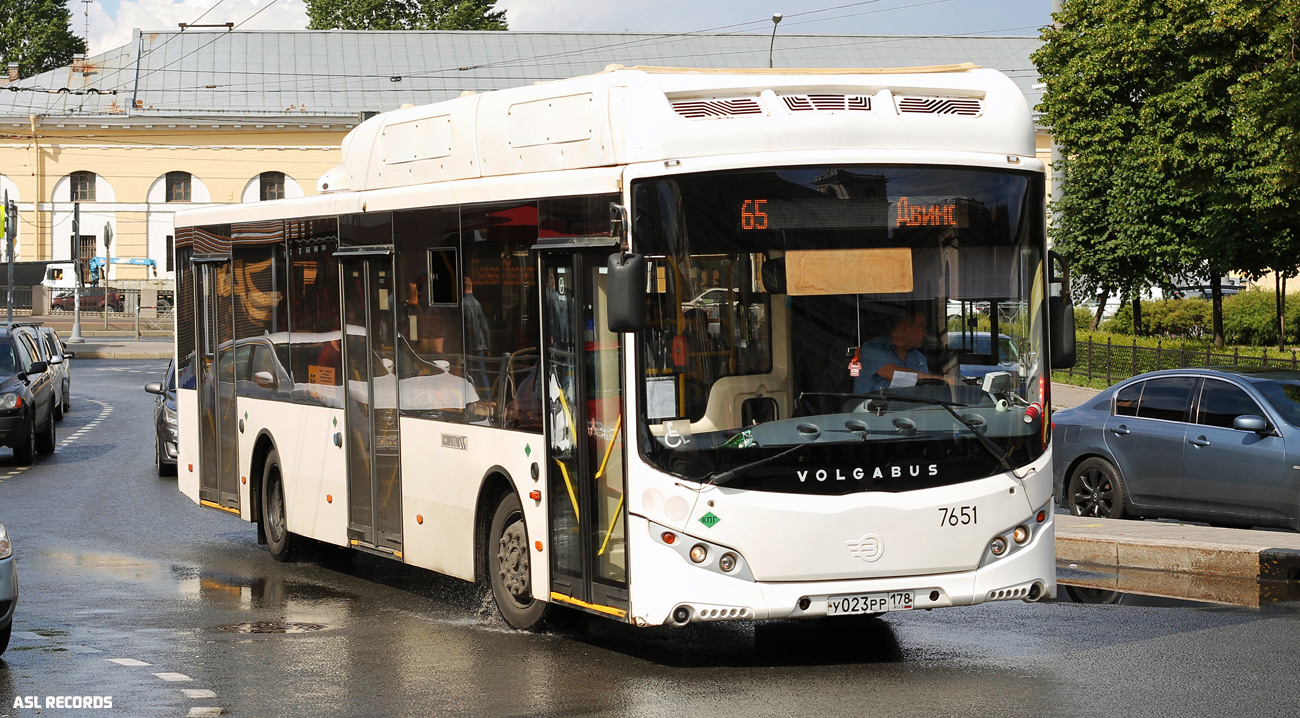 Санкт-Петербург, Volgabus-5270.G2 (CNG) № 7651